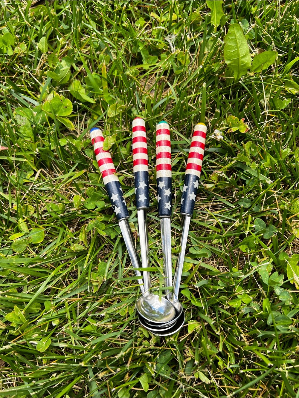 Vintage Primitive Americana Ladles